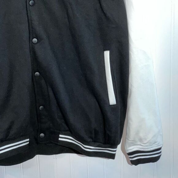 American All Star National Champion Jacket Men’s Adult Large Black /White/Red - Picture 4 of 11